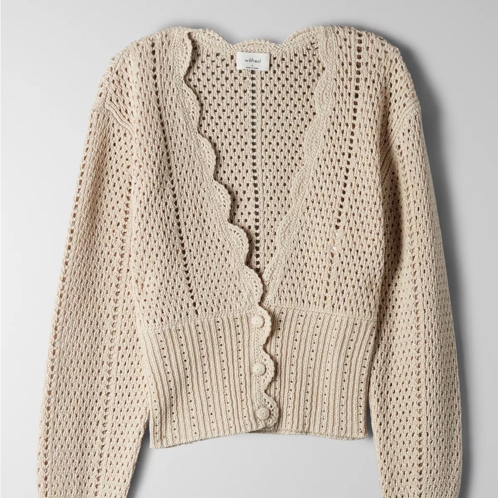 Aritzia Wilfred Caraway Cardigan